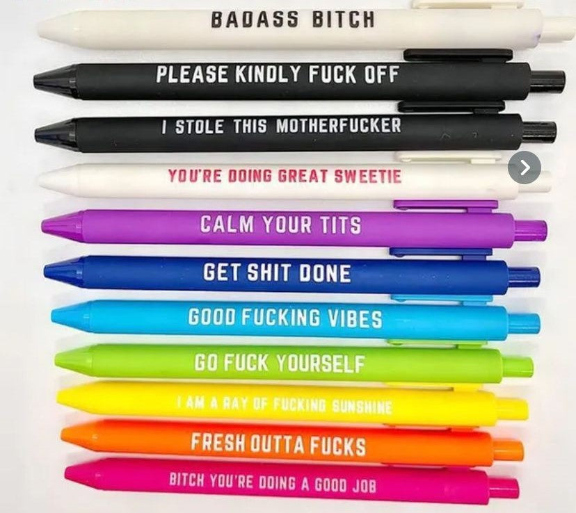 Pen with Slogan