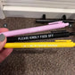 Pen with Slogan