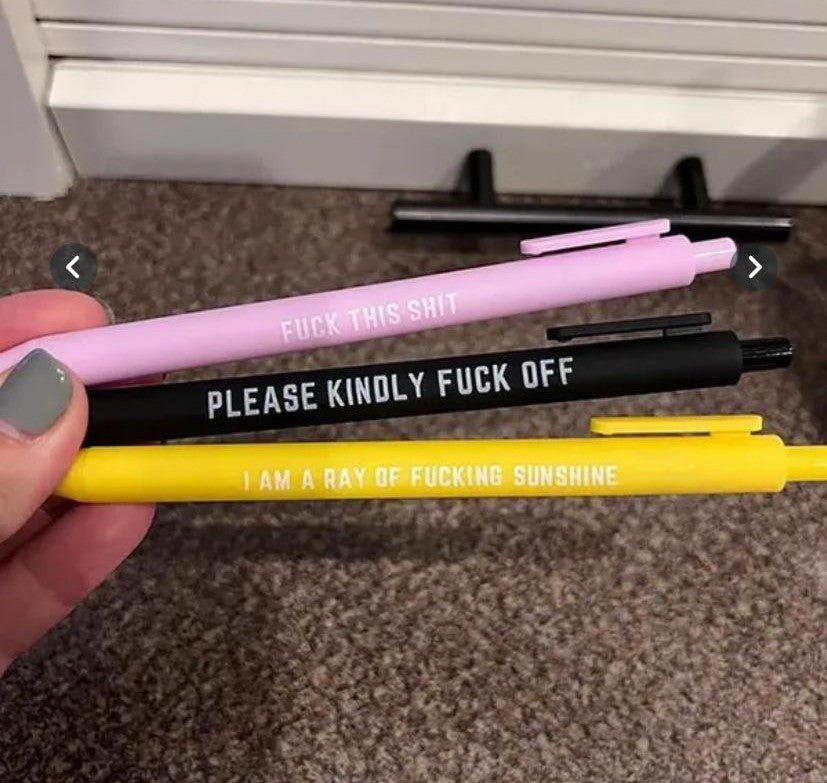 Pen with Slogan